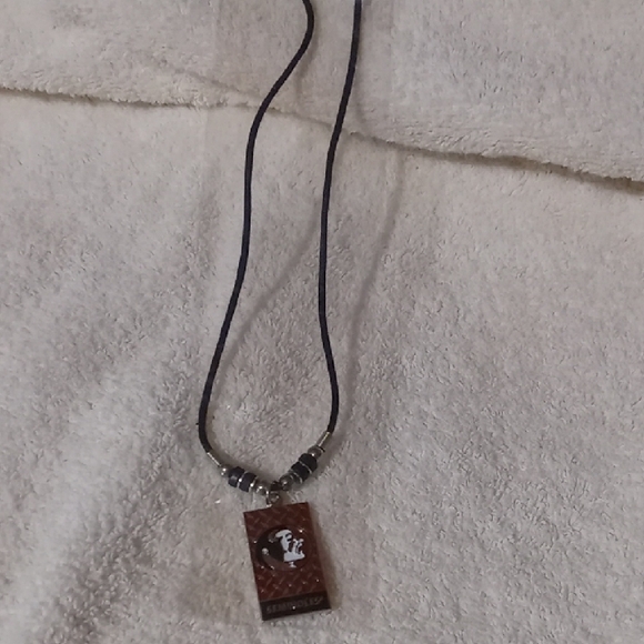 NCAA Black and Brown Pendant Necklace - Picture 1 of 4